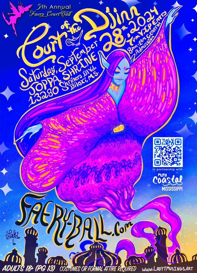 faery ball poster faery ball poster